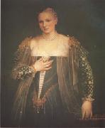 VERONESE (Paolo Caliari) La Belle Nani(Portrait of a Woman) (mk05) Sweden oil painting reproduction